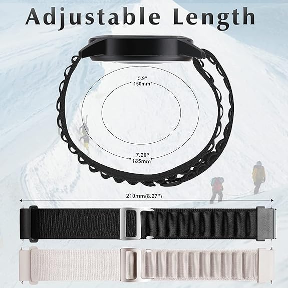 Elytra 20mm SmartWatch Strap with Alpine Loop for Galaxy Watch