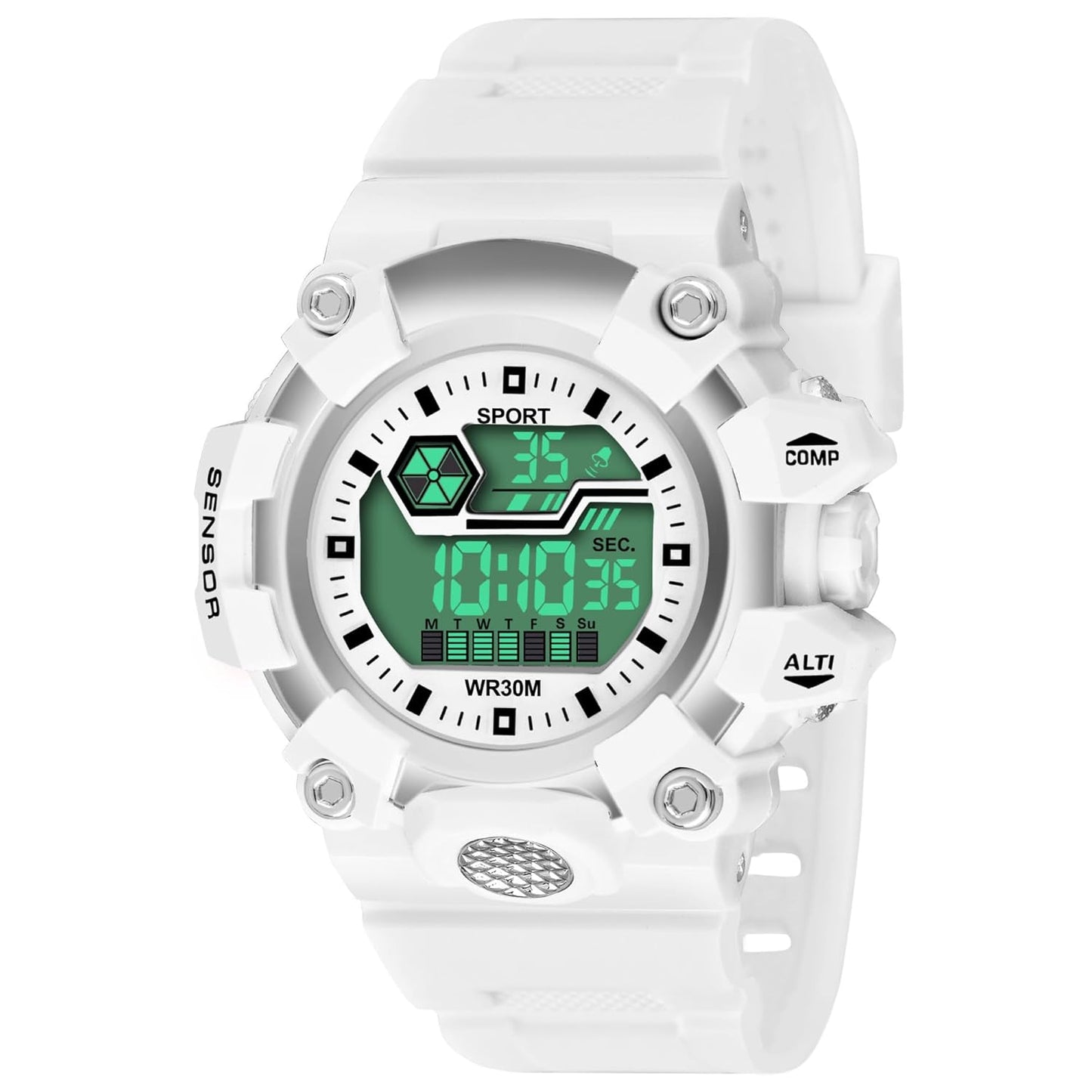 Pryzon Silicone Strap LED Digital Sports Watch