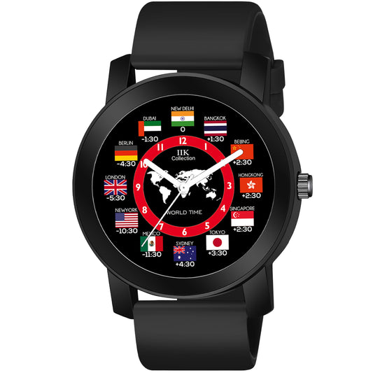 IconicTime Men's Round Roman Dial Watch | Long Battery